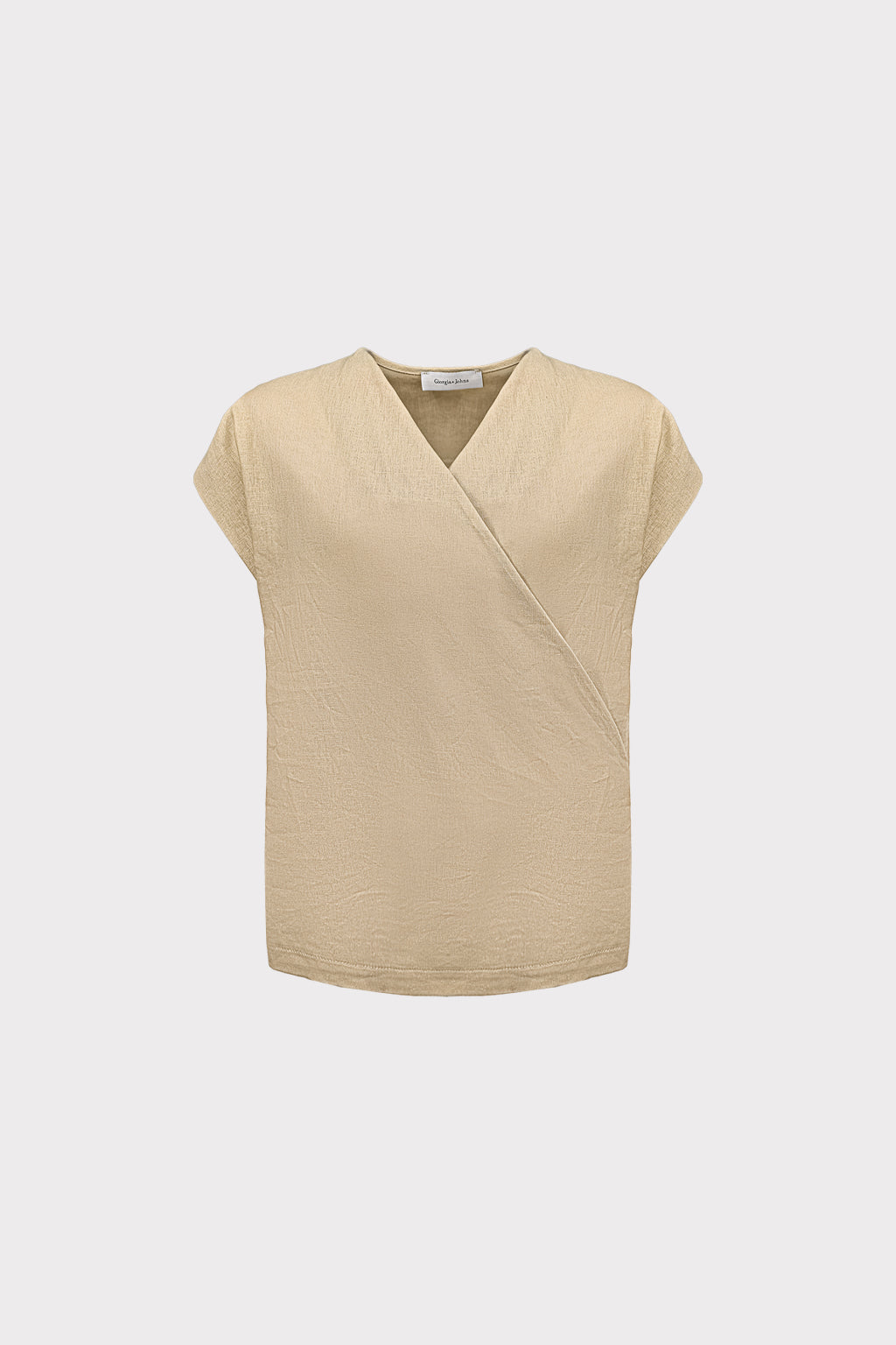 Blusa scollo incrociato