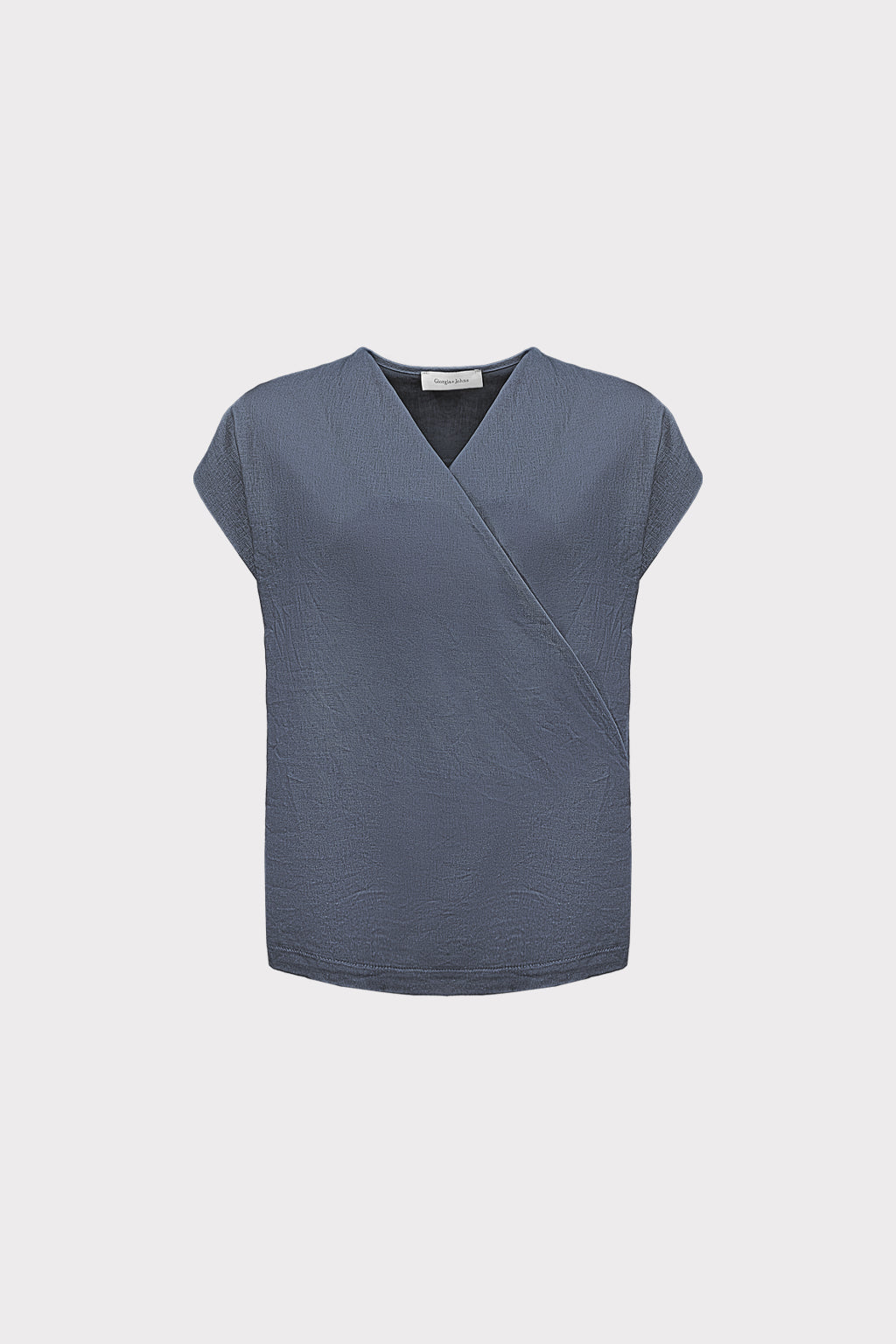 Blusa scollo incrociato