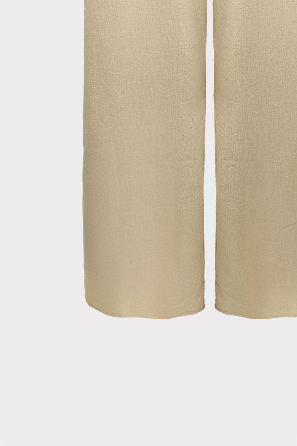 Pantalone wide leg misto lino
