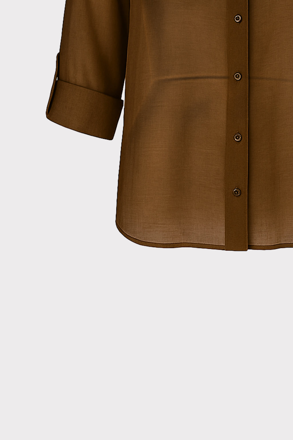 Camicia con risvolto lyocell