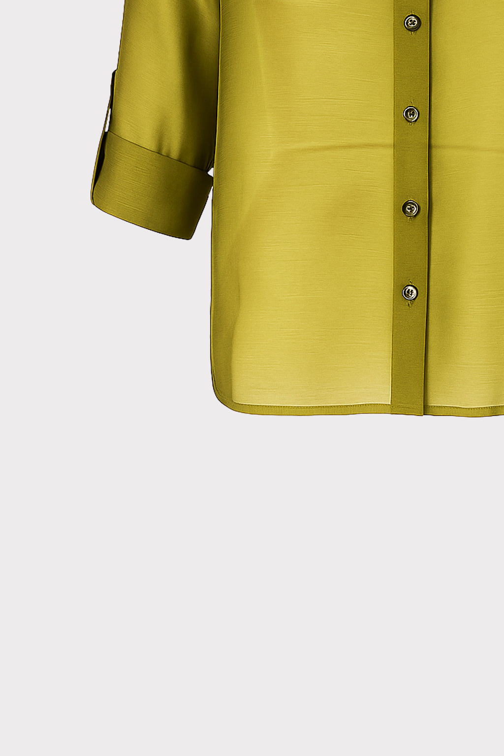 Camicia con risvolto lyocell