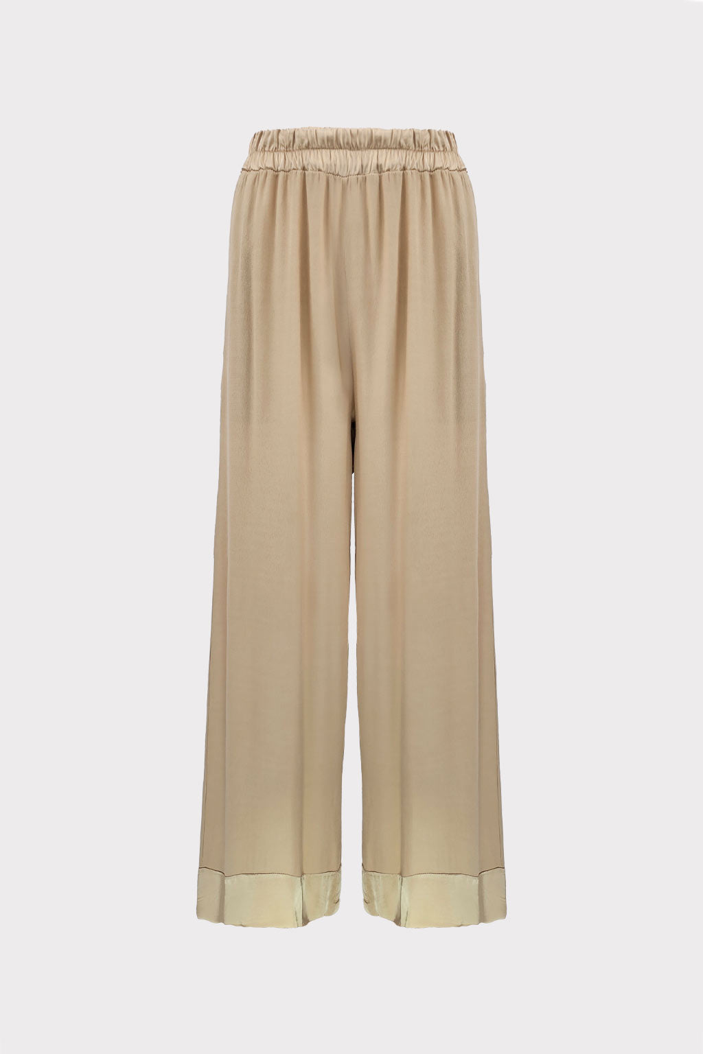 Pantalone bimaterico