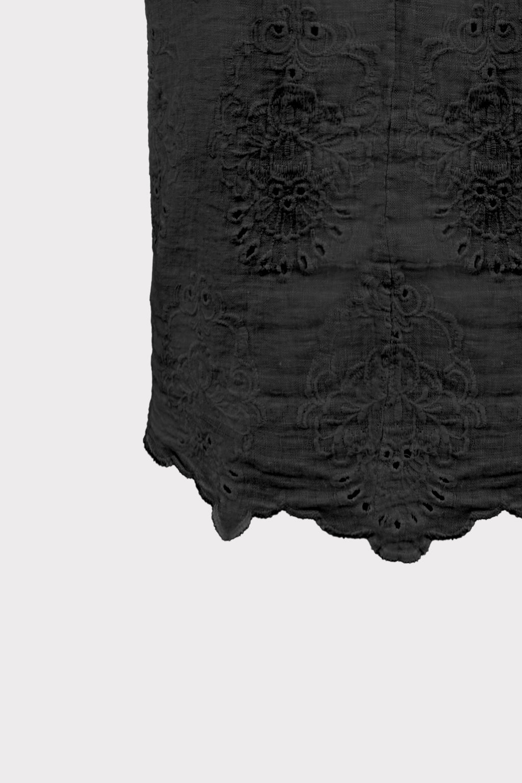 Blusa con ricamo traforato