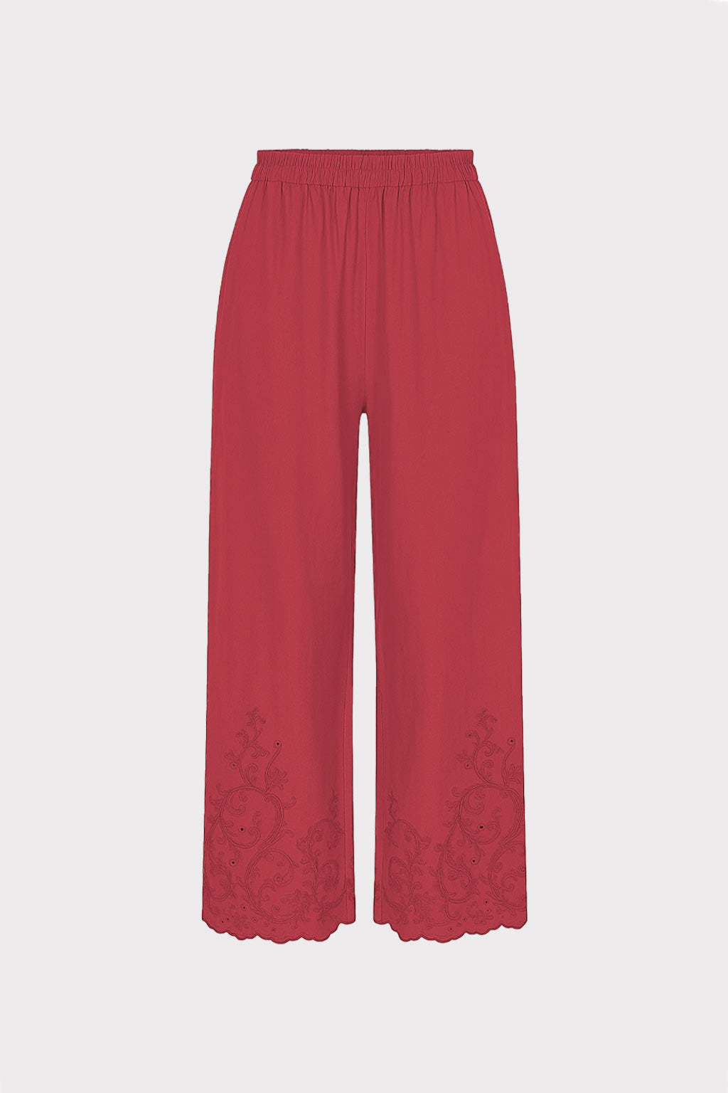 Pantalone con balza