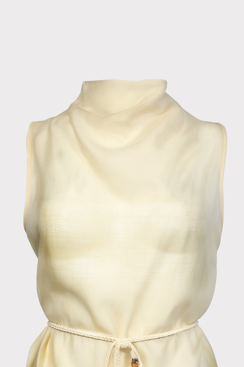 Top lyocell con cintura