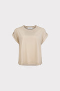 Blusa bimaterica