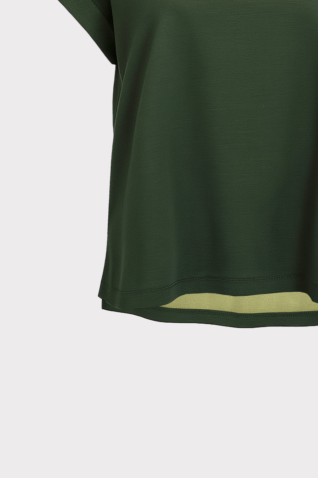 Blusa bimaterica