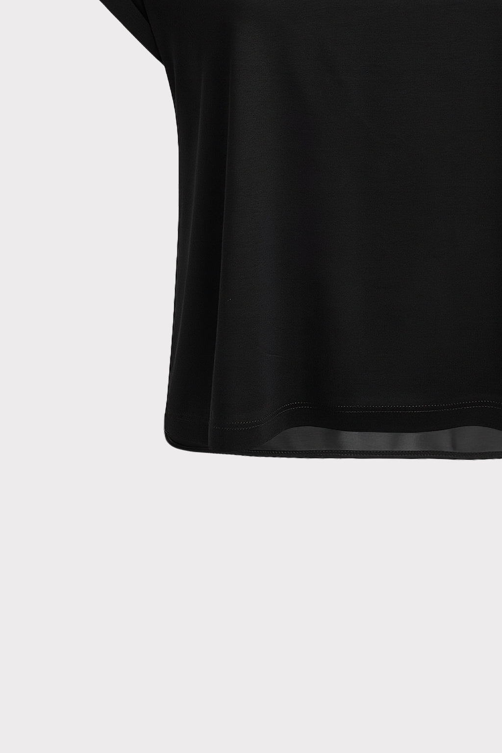 Blusa bimaterica