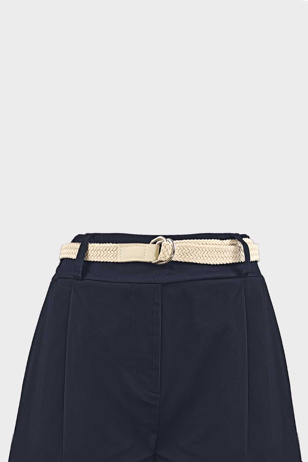 Shorts con risvolto
