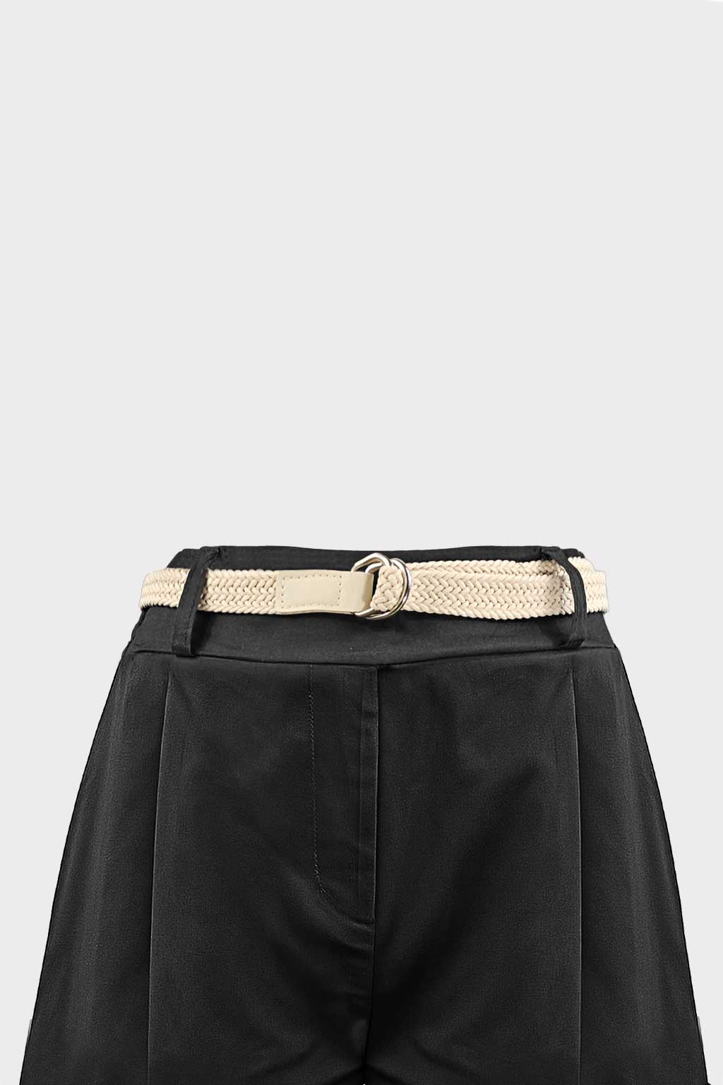 Shorts con risvolto