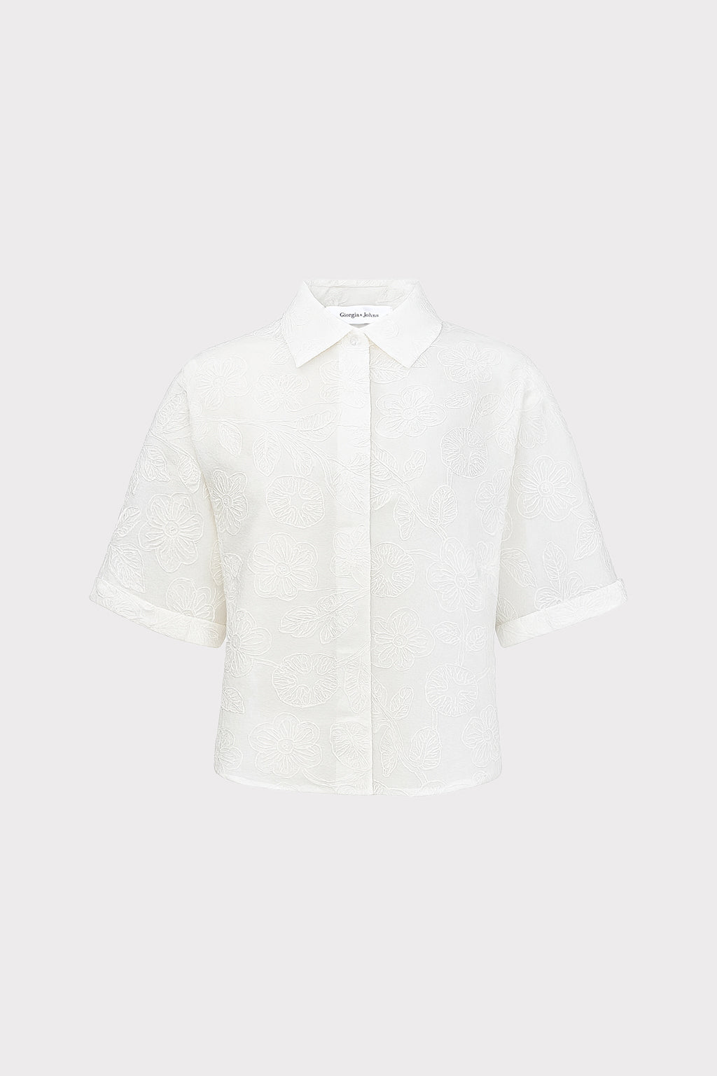 Camicia ricamata