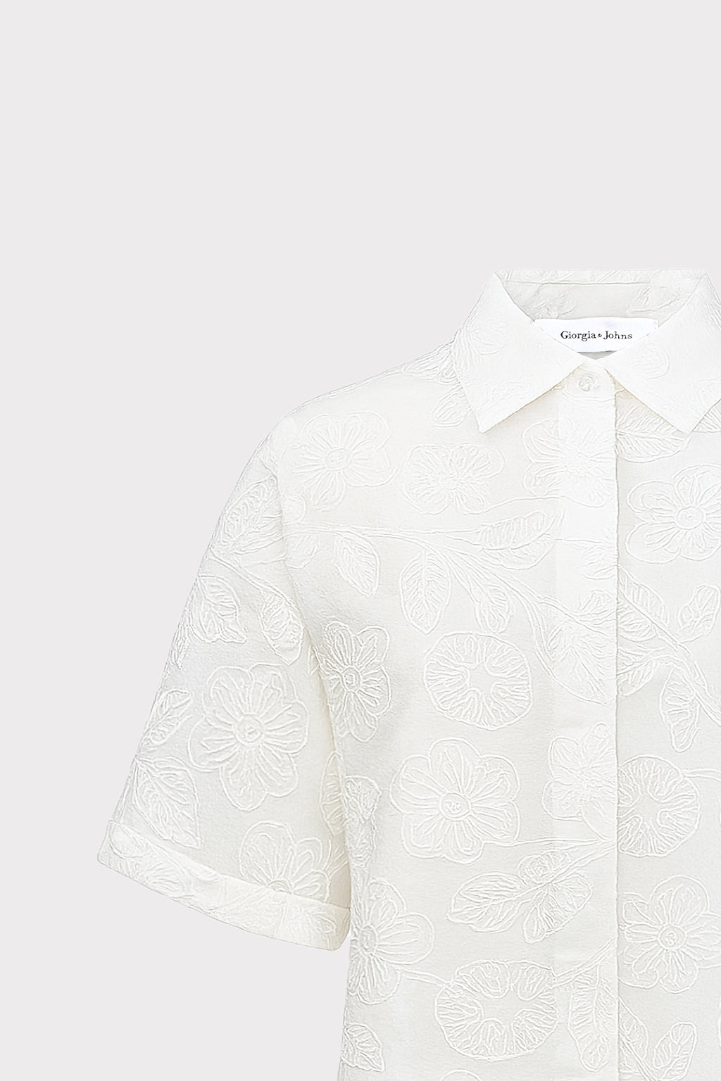 Camicia ricamata