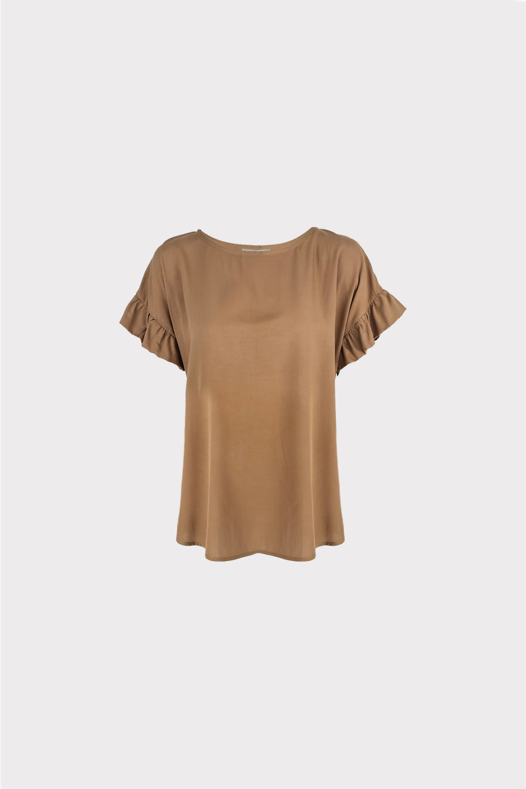Blusa basic manica ruches