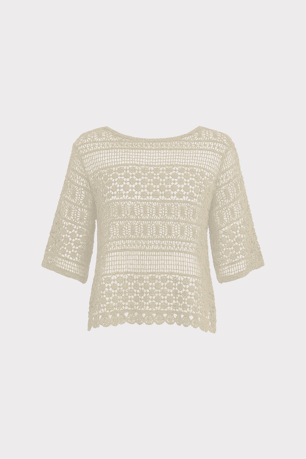 Blusa pointelle