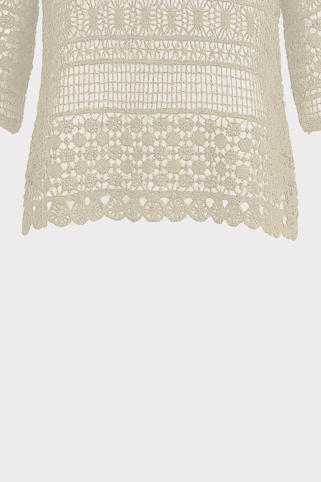 Blusa pointelle