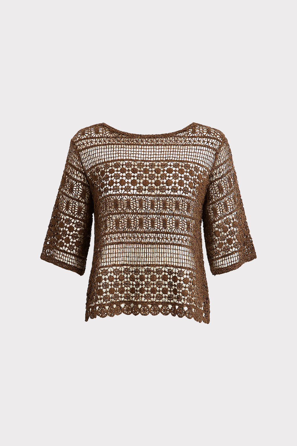 Blusa pointelle