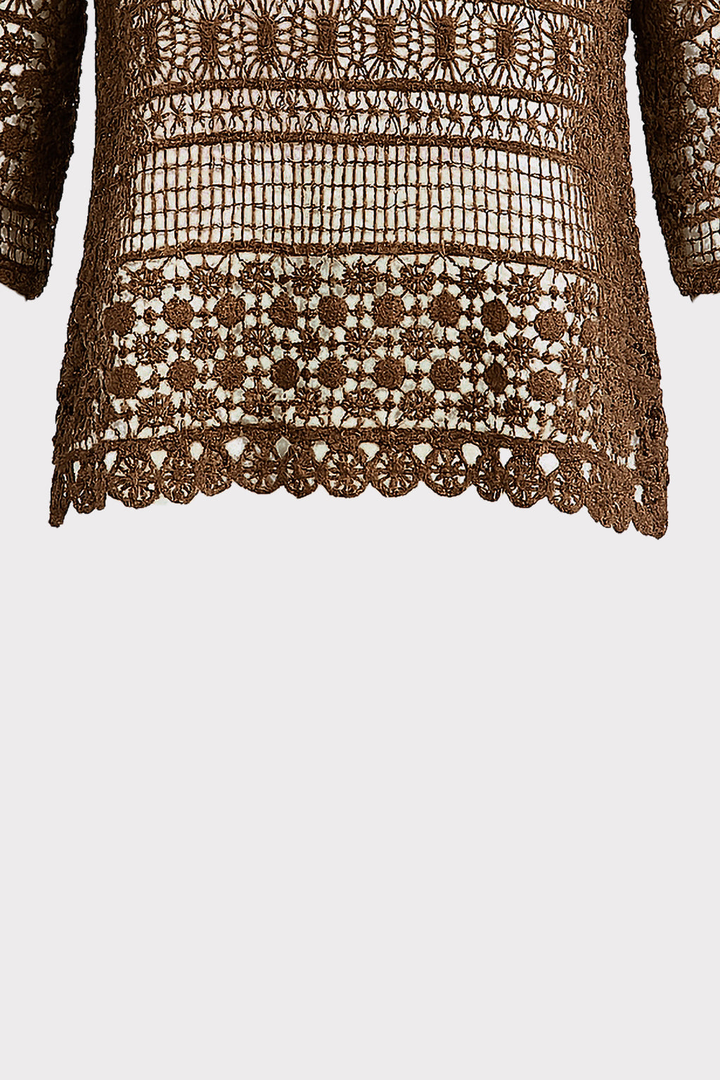 Blusa pointelle