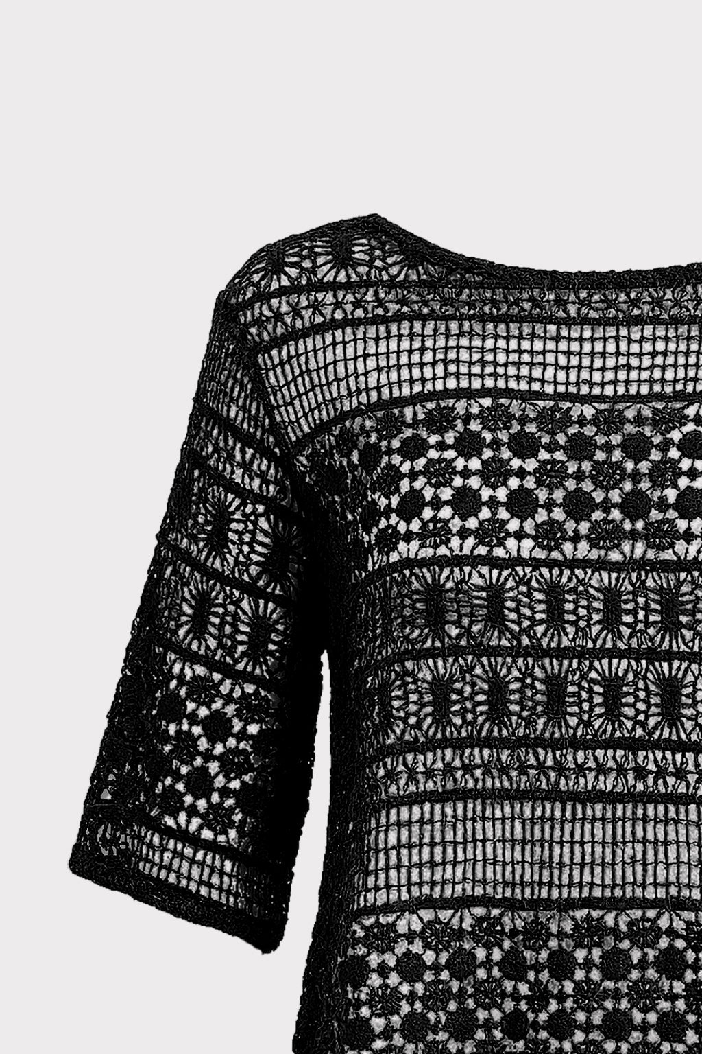 Blusa pointelle