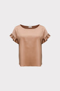 Blusa manica volant