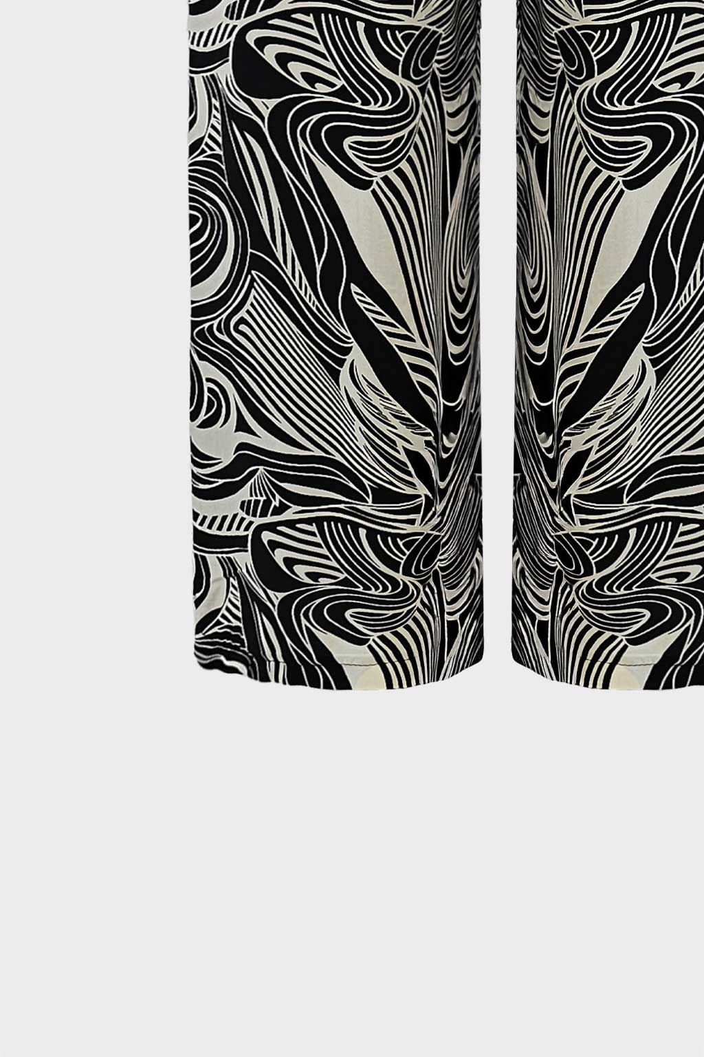 Pantalone ampio stampato