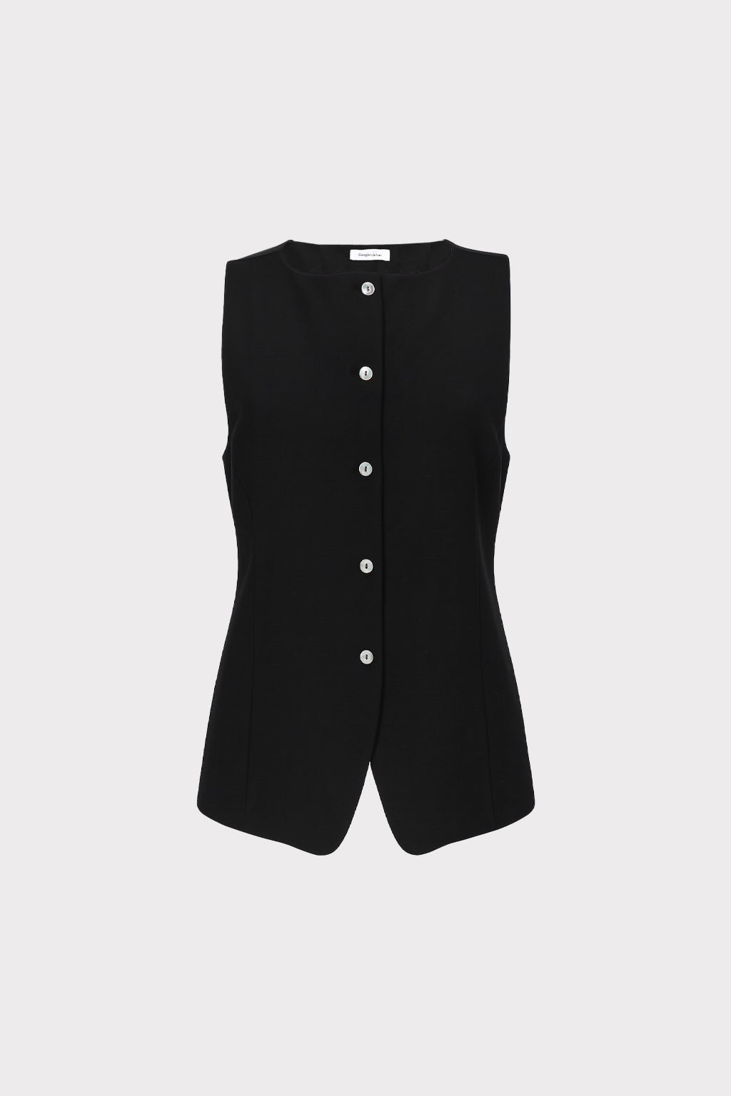 Gilet lungo in lino
