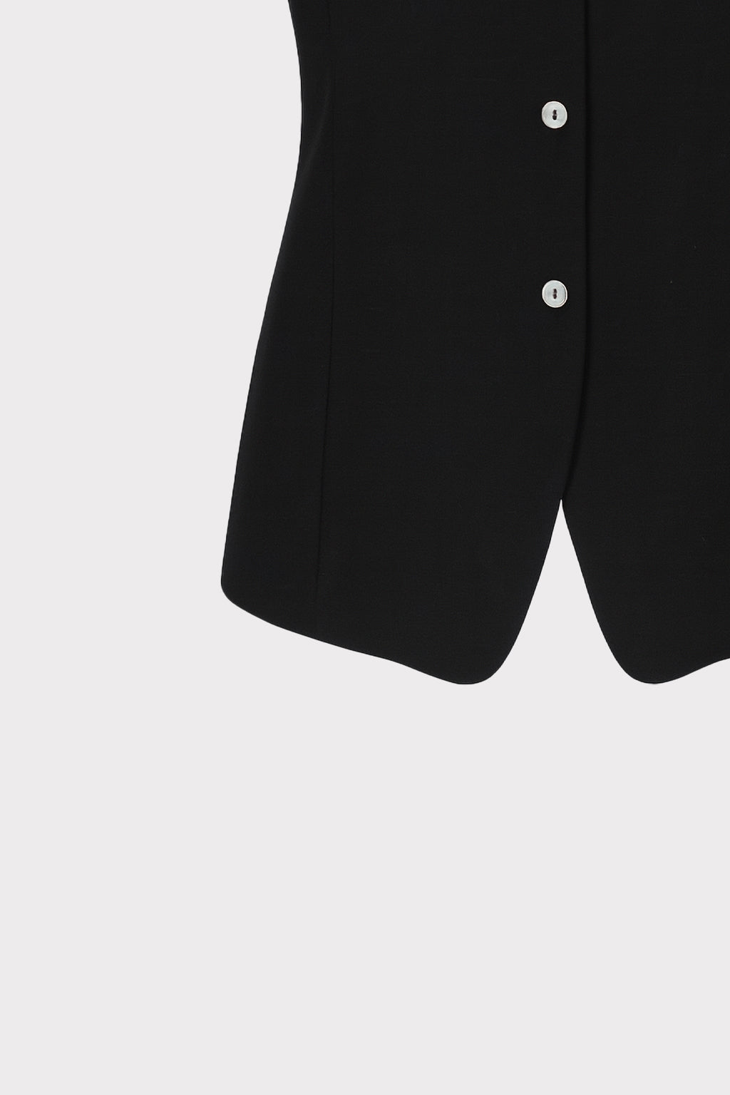 Gilet lungo in lino