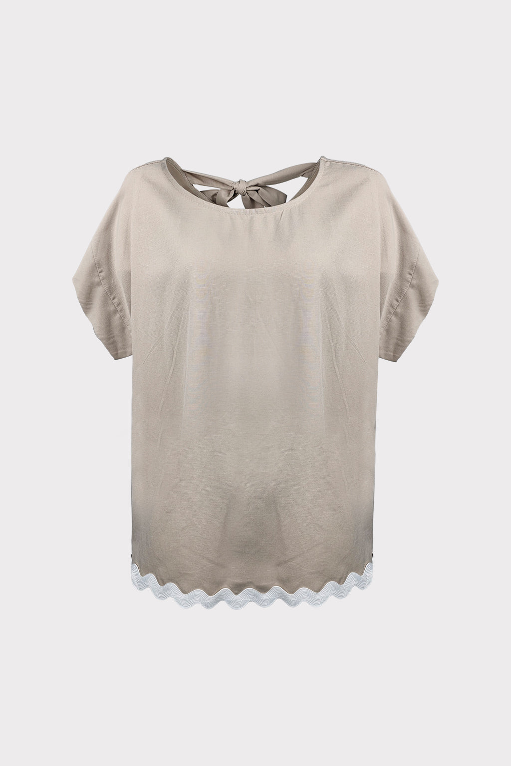 Blusa con passamaneria