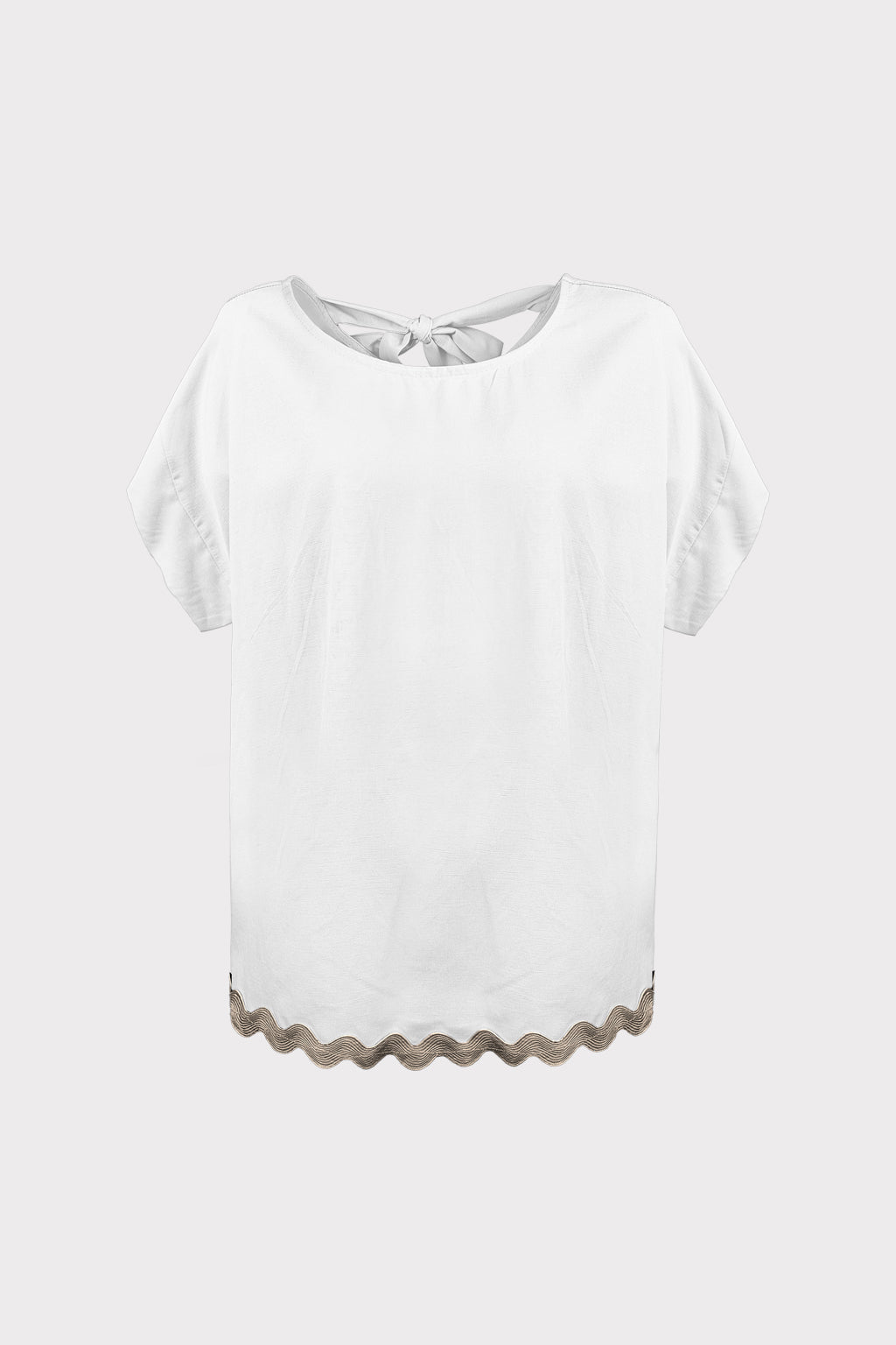 Blusa con passamaneria