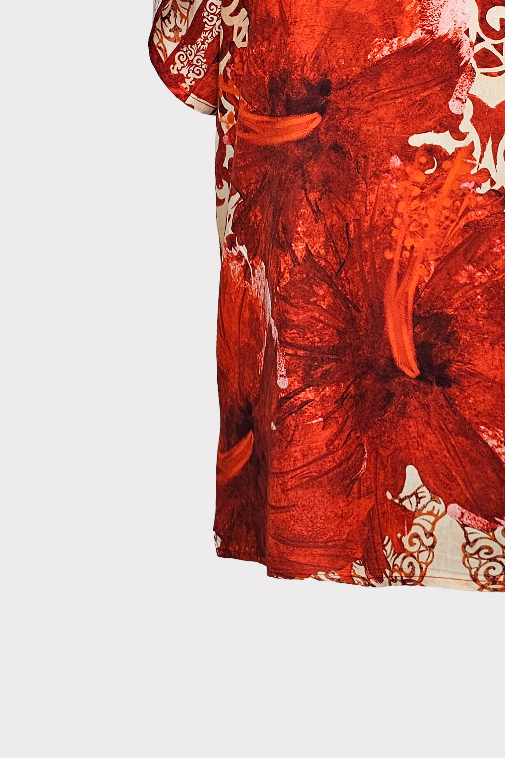 Blusa stampa fiori