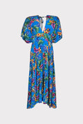 Abito kimono stampa fiore