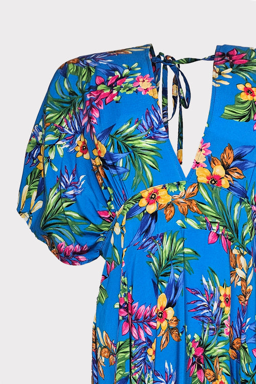 Abito kimono stampa fiore