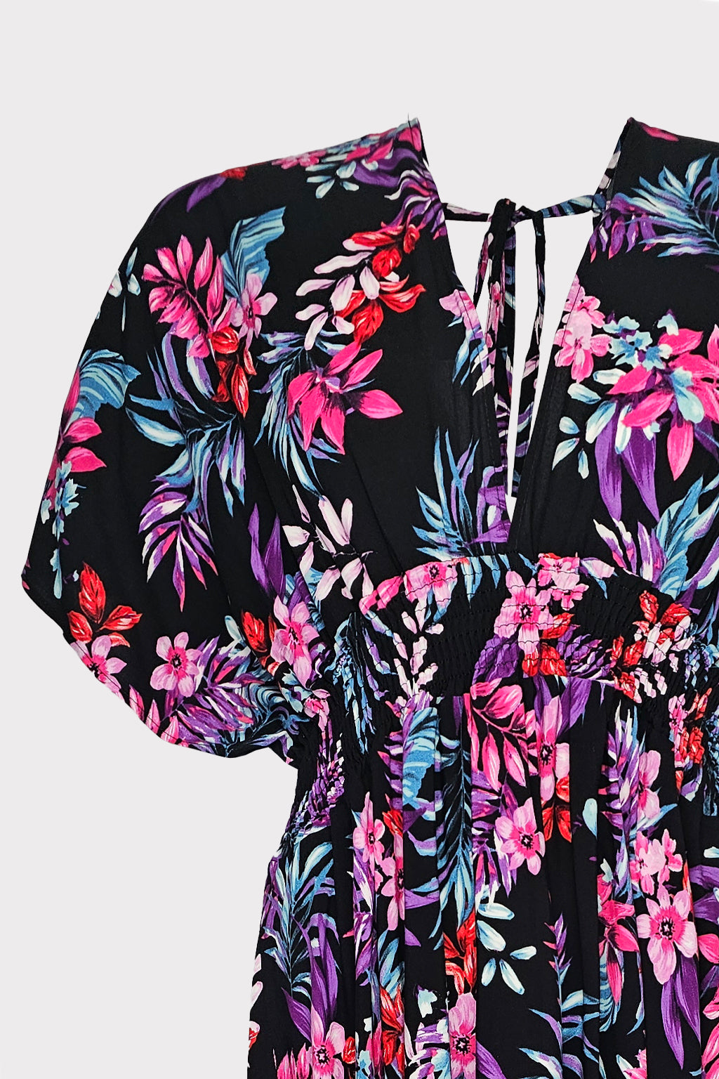 Abito kimono stampa fiore