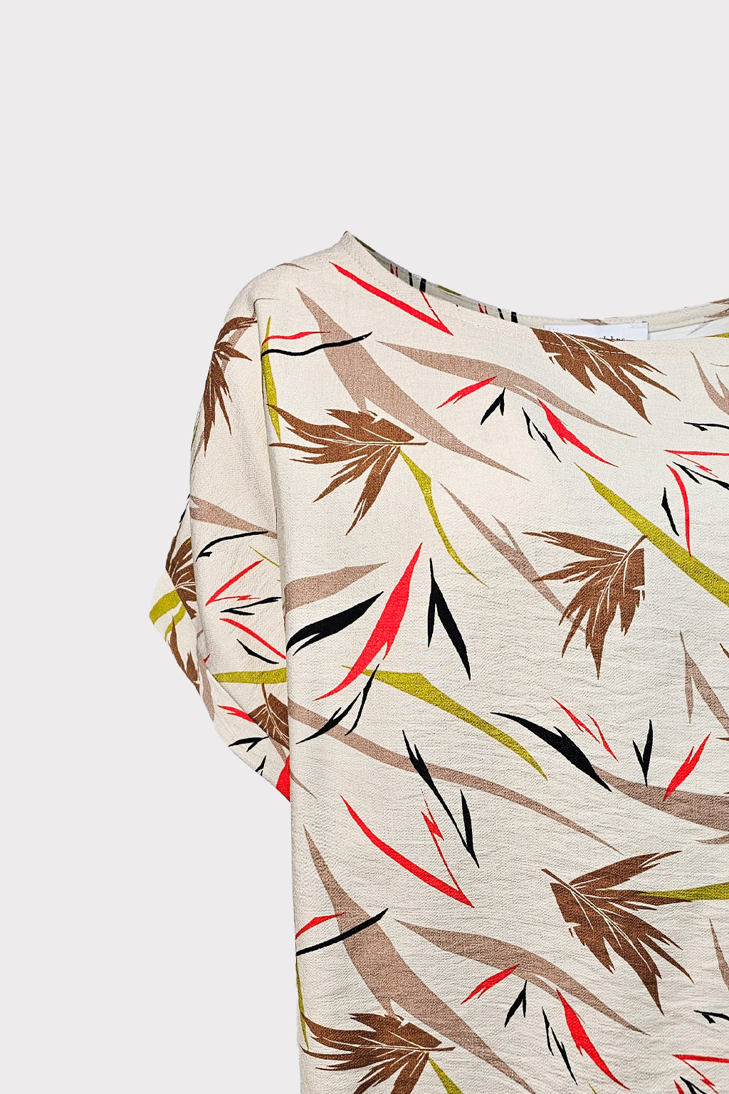Kimono stampa foglie