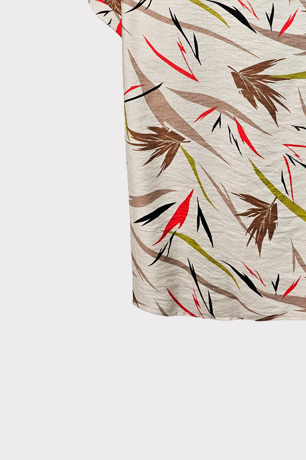 Kimono stampa foglie