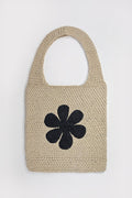Borsa crochet fiore