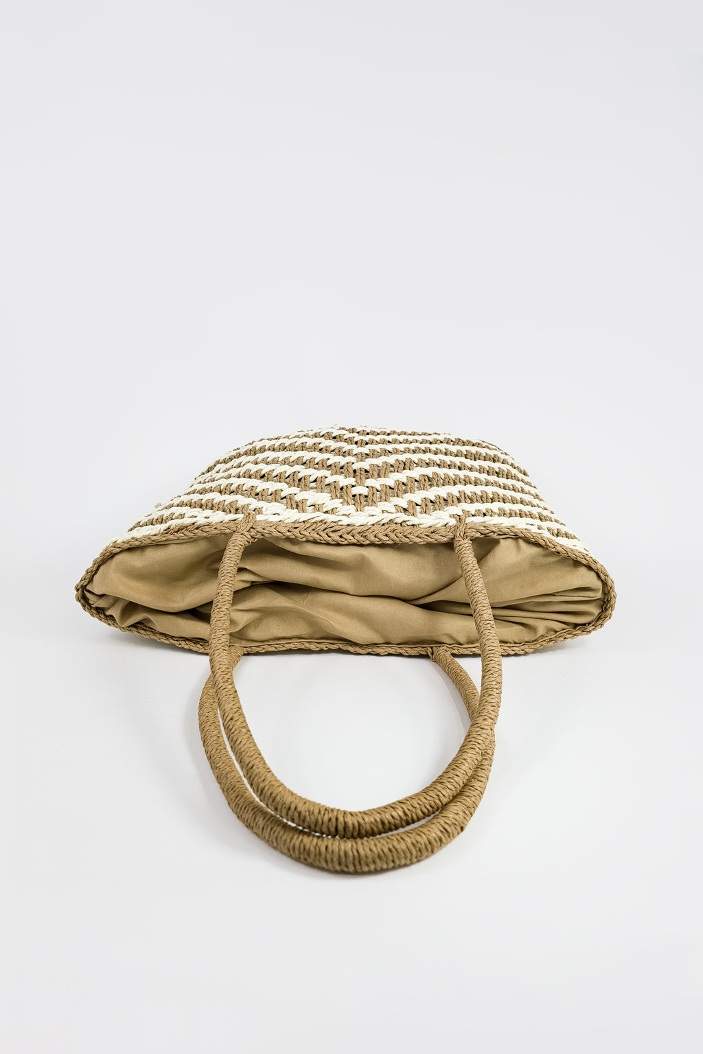 Borsa rafia diagonale