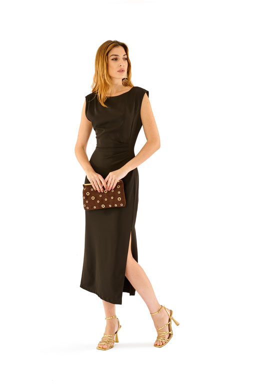 Clutch bag occhielli vela