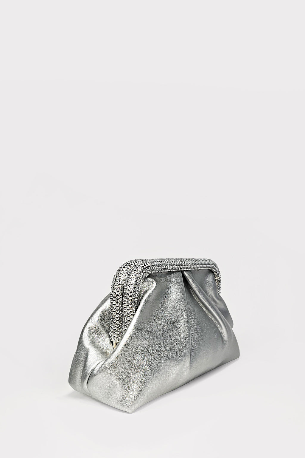 Clutch ecopelle e strass