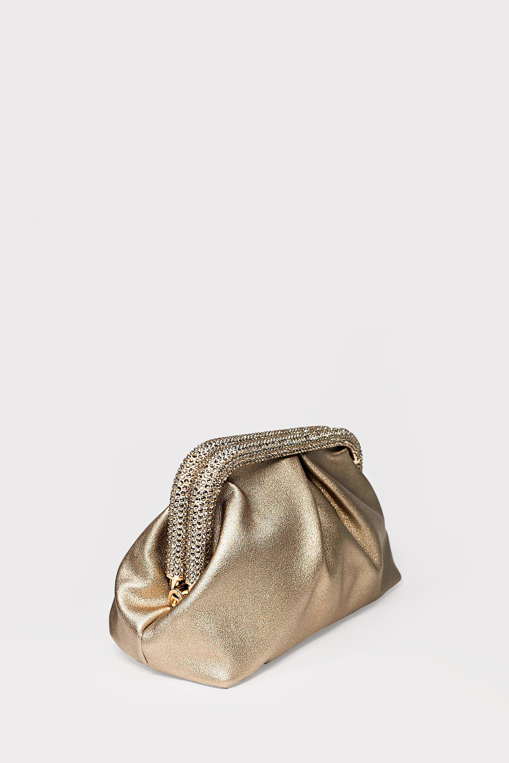 Clutch ecopelle e strass