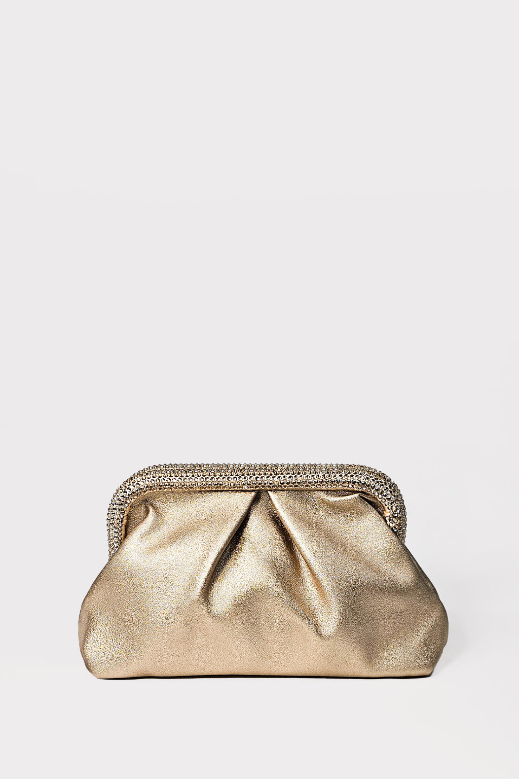 Clutch ecopelle e strass