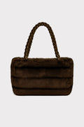 Borsa a mano ecopelliccia