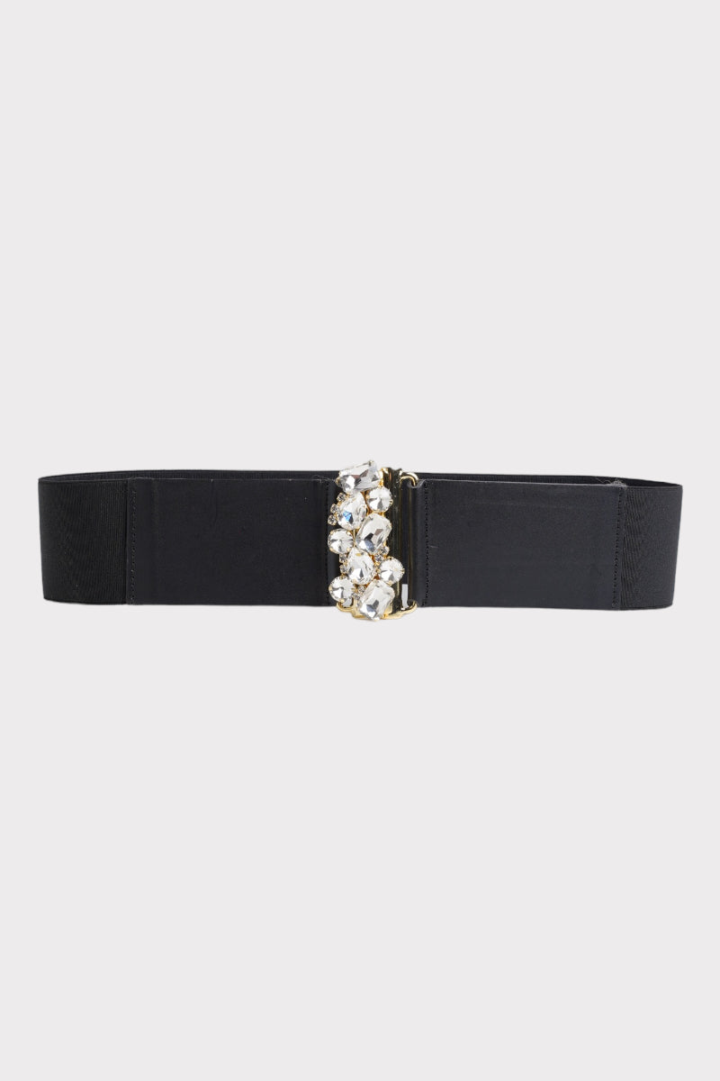 Cinturone pelle con pietre