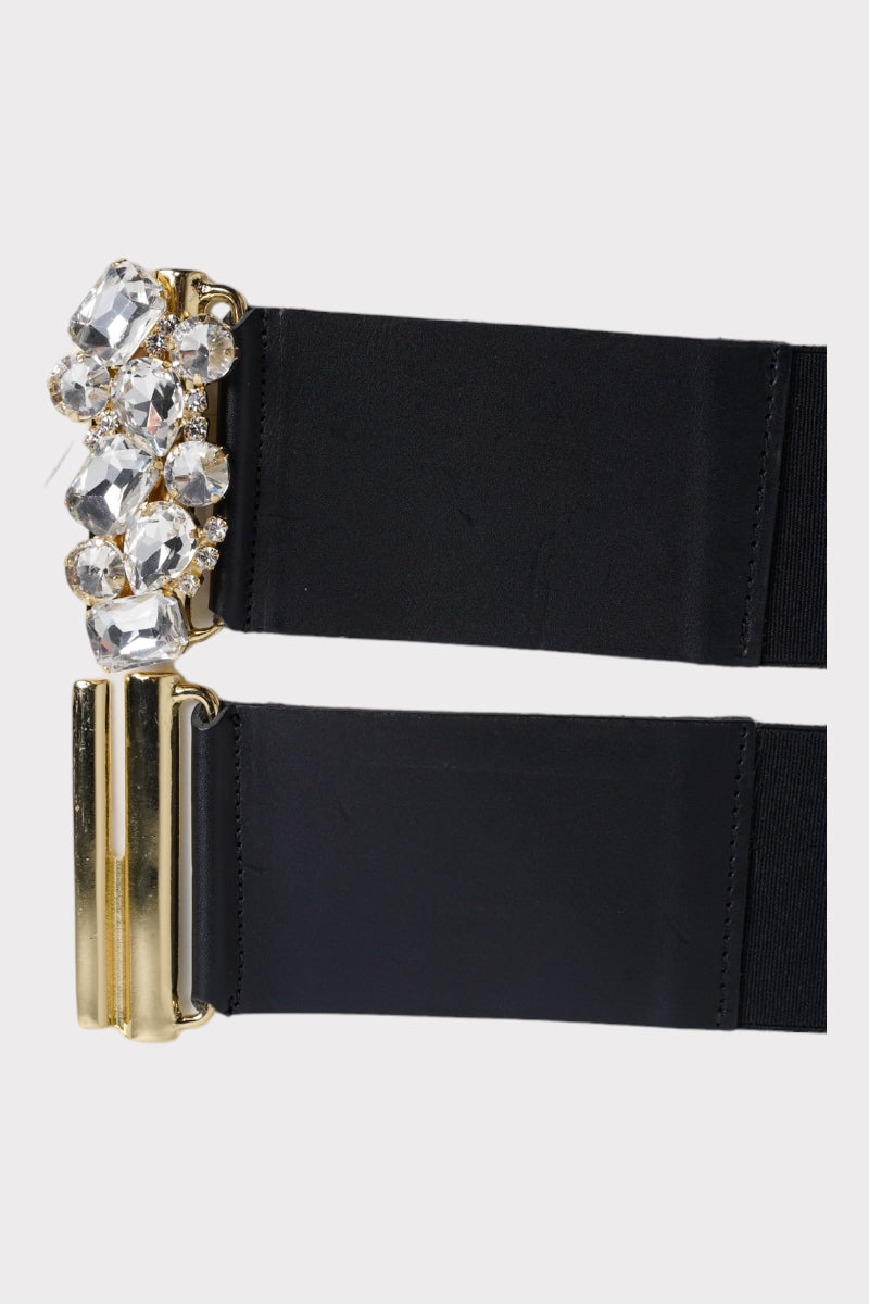 Cinturone pelle con pietre