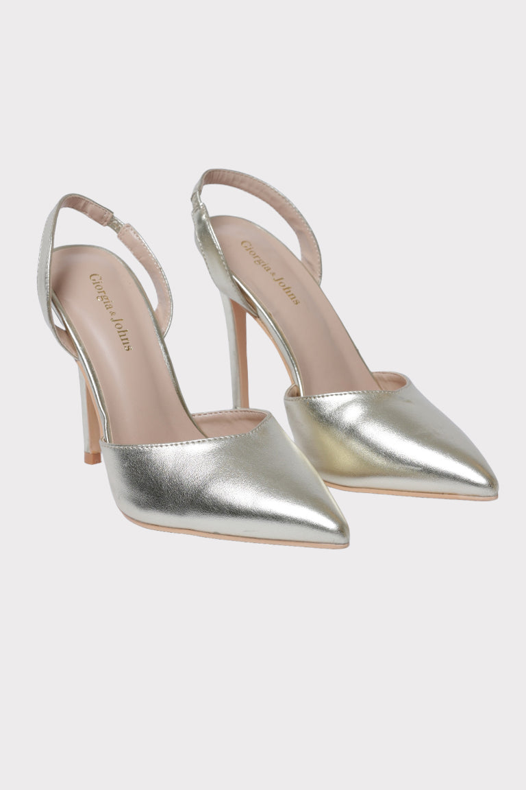 Slingback tacco alto