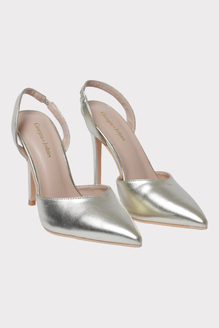 Slingback tacco alto