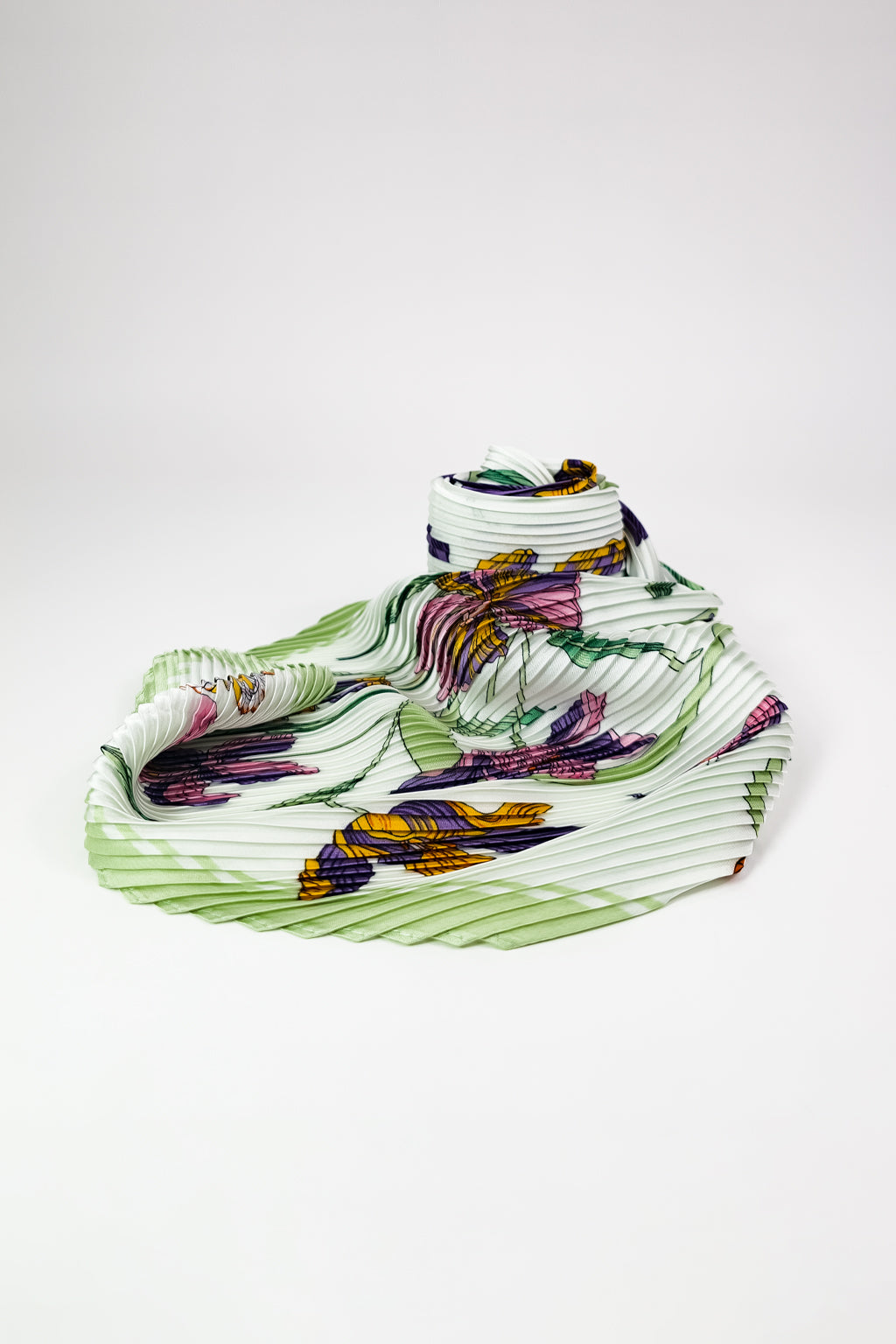 Foulard plisse'
