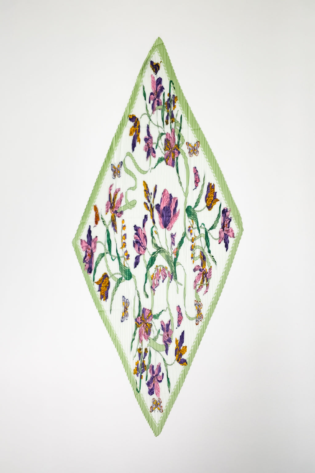 Foulard plisse'