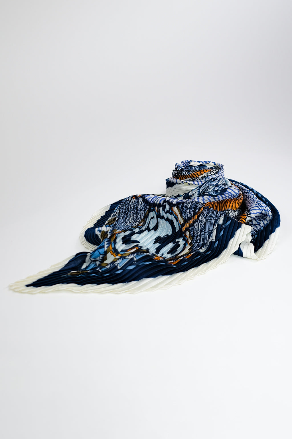 Foulard plisse'