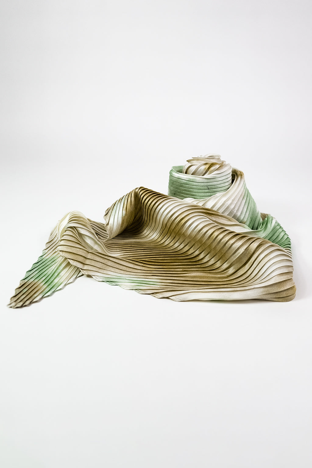 Foulard plisse'