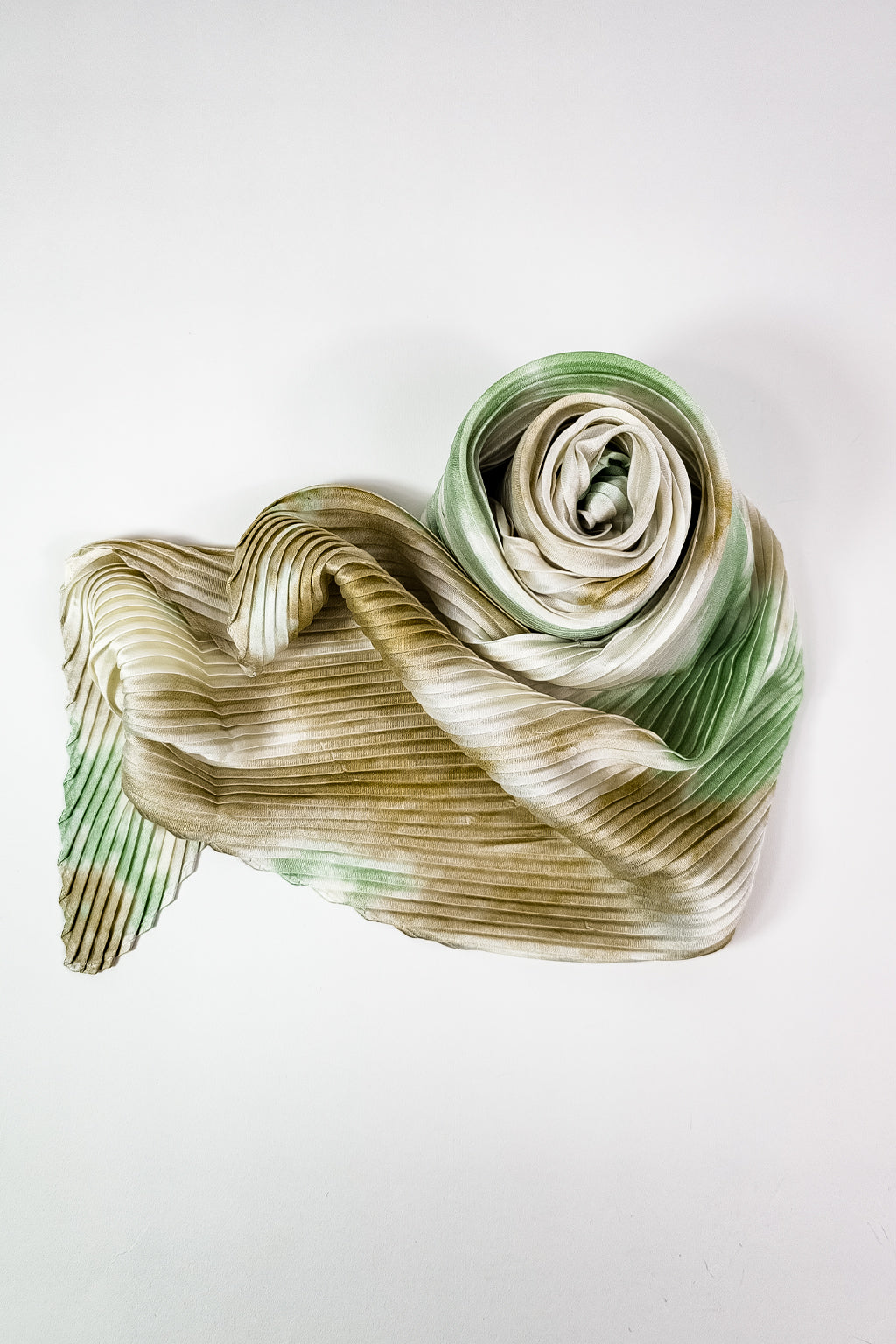 Foulard plisse'